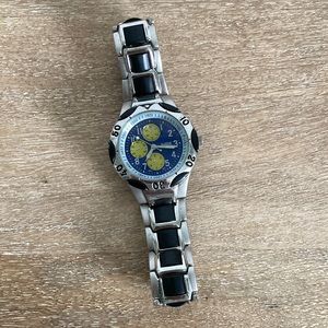 Men's Suisse Quartz Stainless Steel Watch